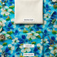 Blue Floral Printed Linen 2PC Suit