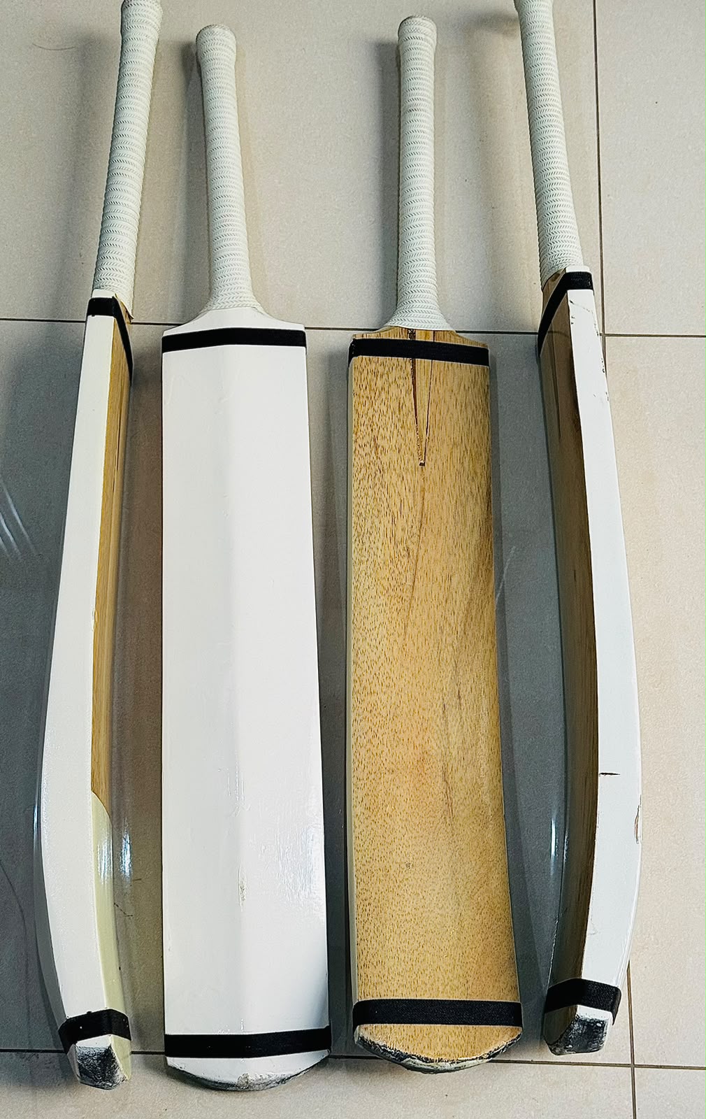 Premium Coconut Wood Tape Ball Cricket Bat - Heavy Duty & Power Hitting